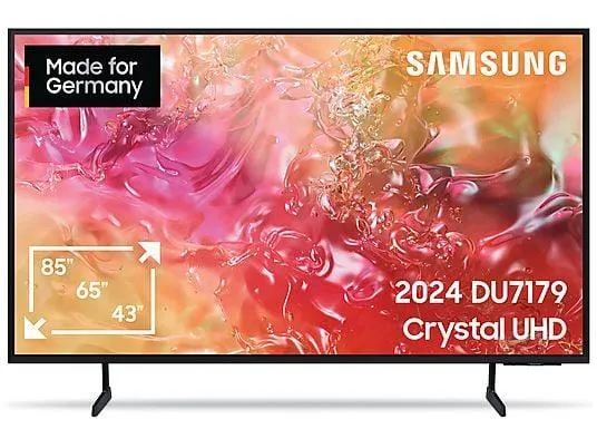 SAMSUNG GU85DU7179U LED TV (Flat, 85 Zoll / 214 cm, UHD 4K, SMART TV, Tizen)