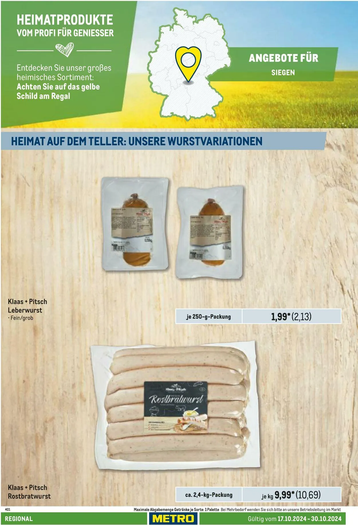 Metro Aktueller Prospekt von 10. Juli bis 24. Juli 2025 - Prospekt seite 8