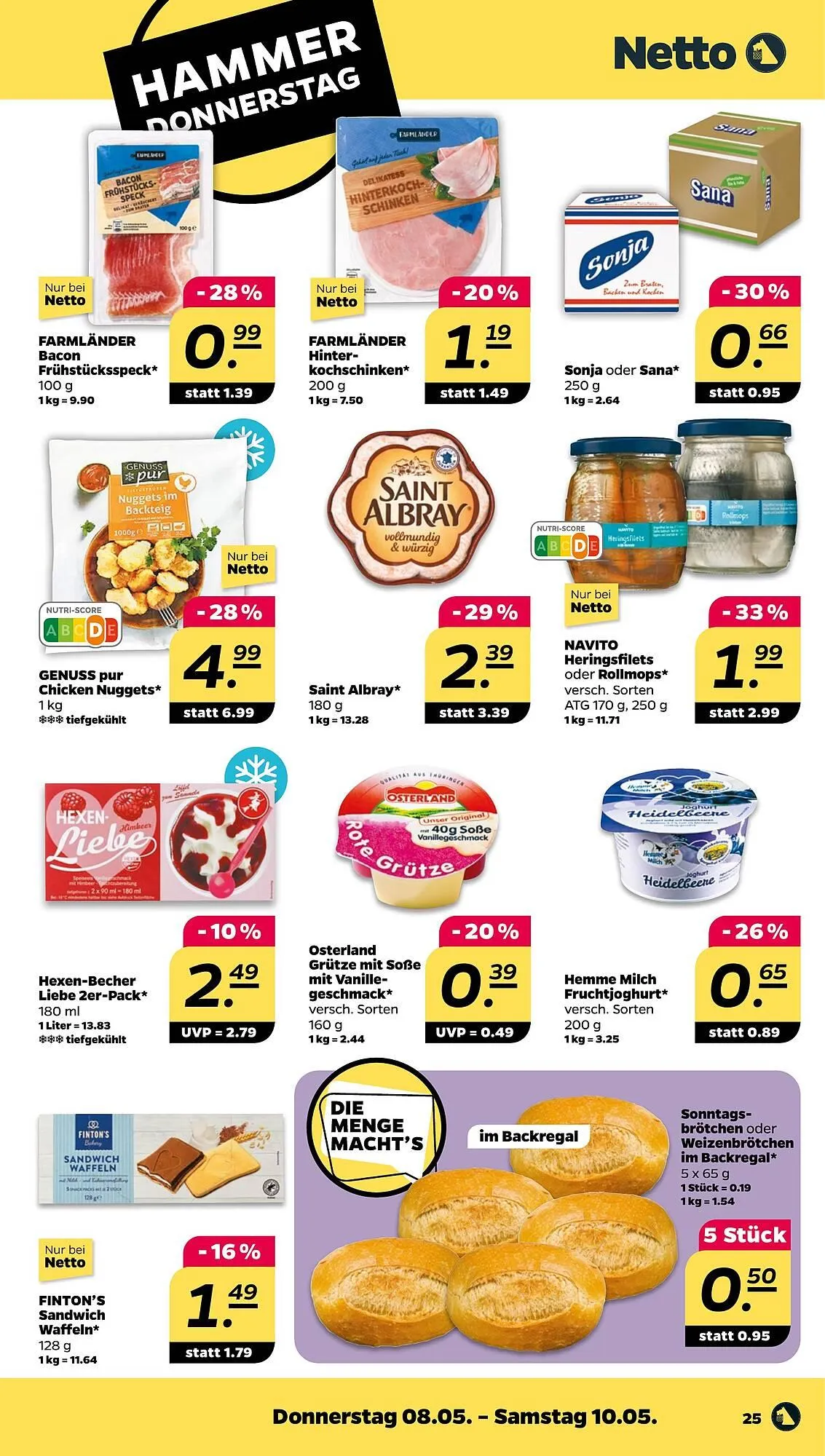 NETTO Prospekt von 5. Mai bis 10. Mai 2025 - Prospekt seite 25