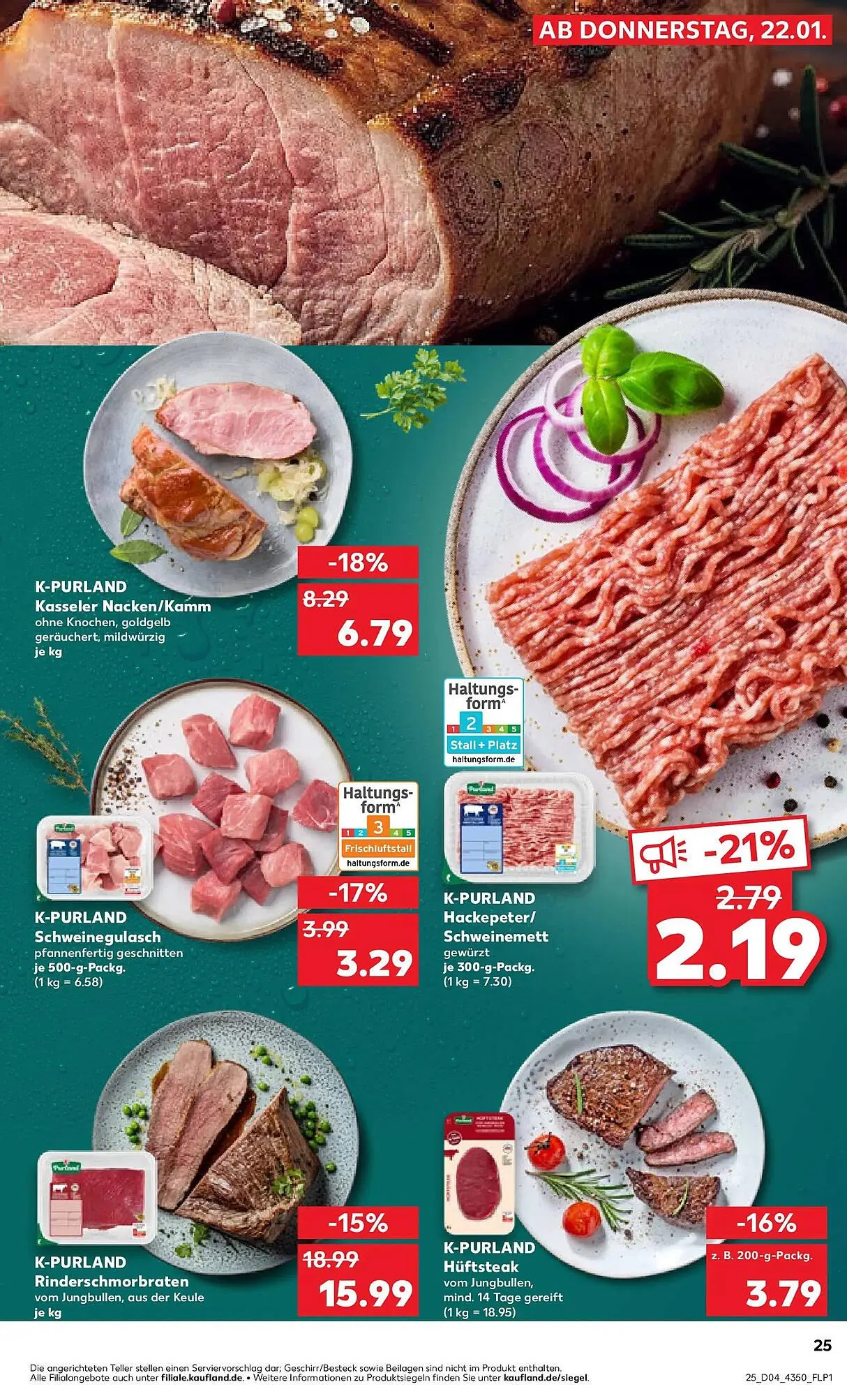 Kaufland Prospekt von 25. Januar bis 28. Januar 2026 - Prospekt seite 25