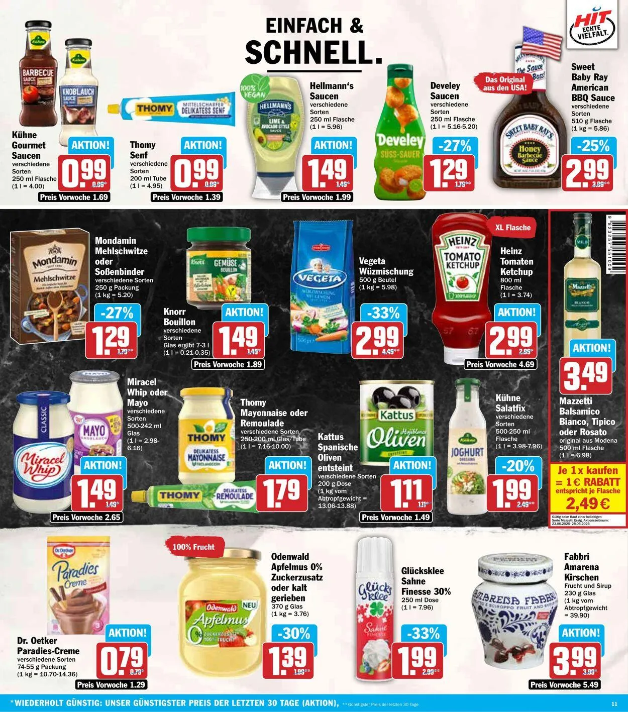 Hit - Frankfurt-Sachsenhausen von 23. Juni bis 28. Juni 2025 - Prospekt seite 11