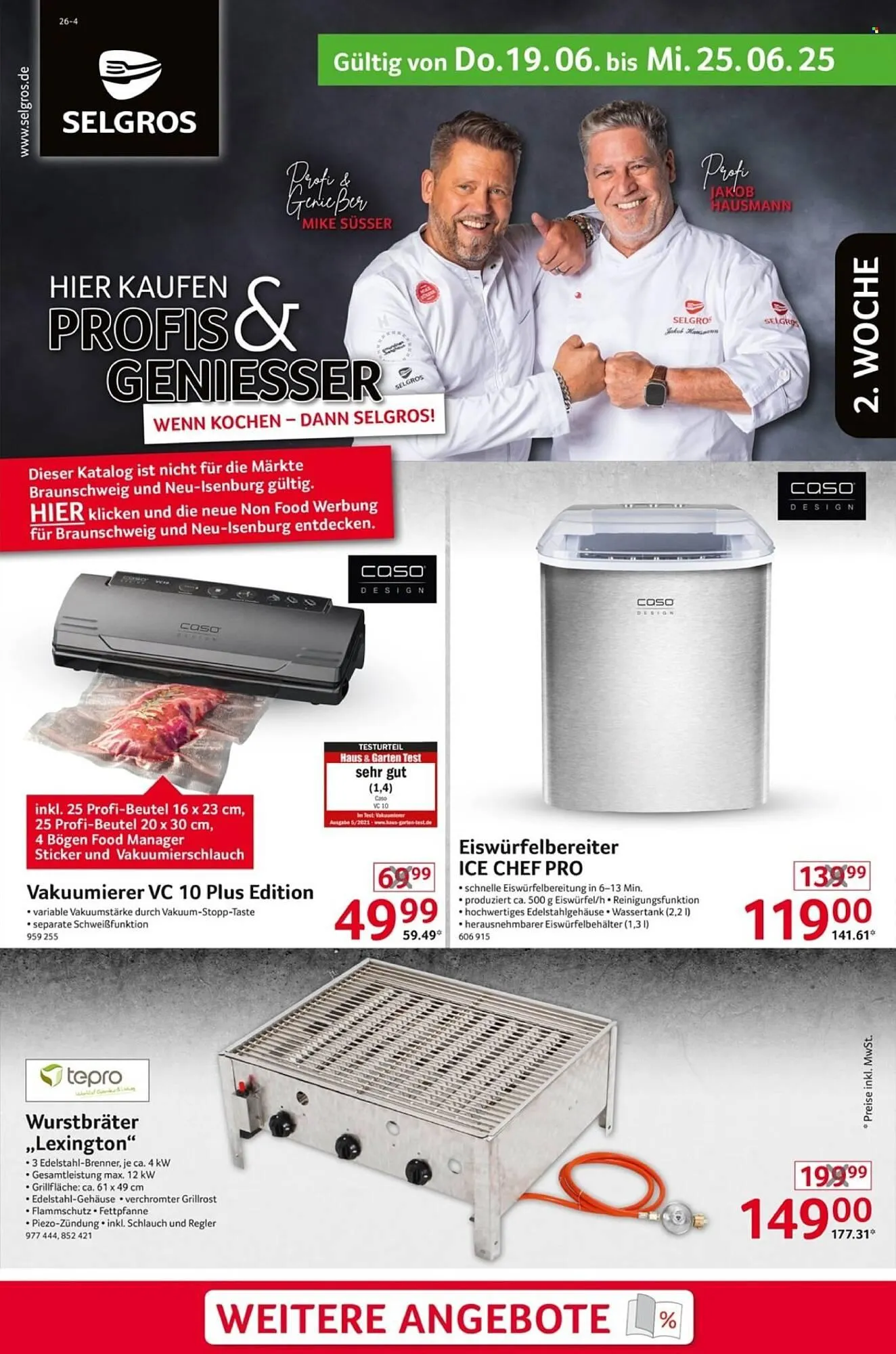 Selgros Prospekt von 19. Juni bis 25. Juni 2025 - Prospekt seite 1