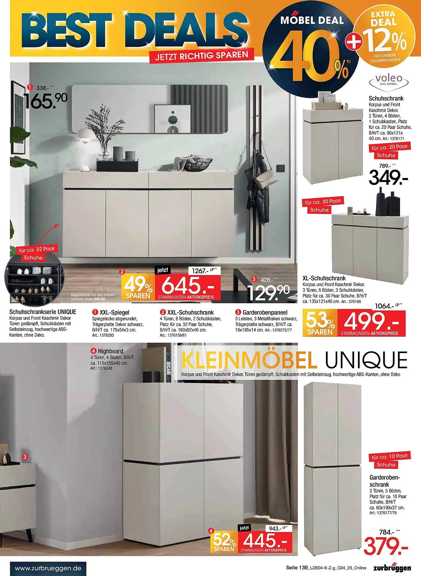 Zurbrüggen Prospekt von 10. April bis 25. April 2026 - Prospekt seite 17