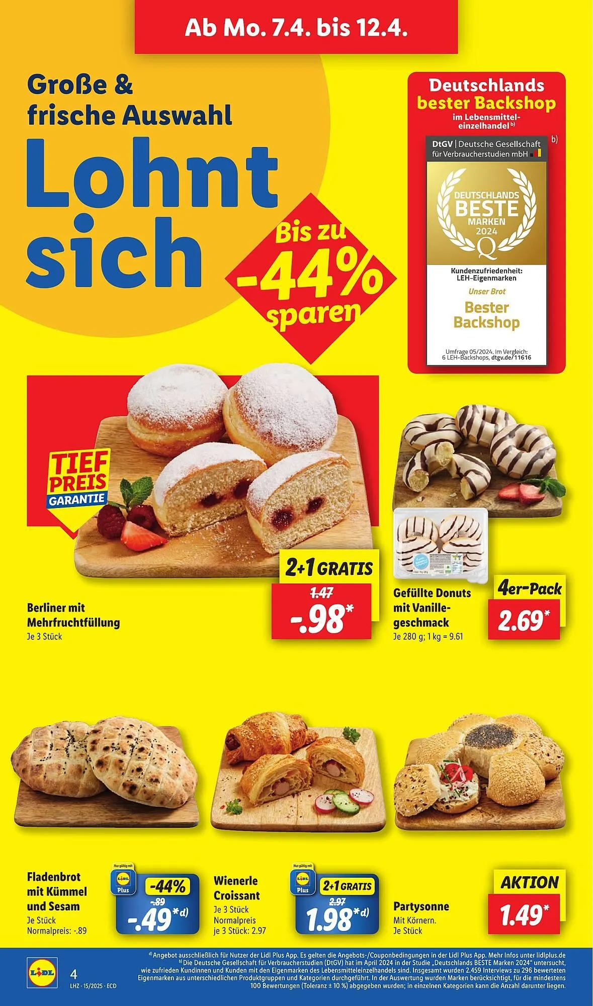 Lidl Prospekt von 7. April bis 12. April 2025 - Prospekt seite 6