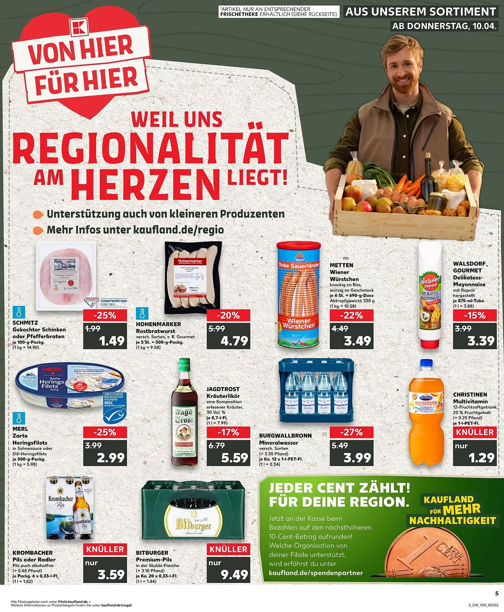 Kaufland Prospekt von 10. April bis 16. April 2025 - Prospekt seite 5