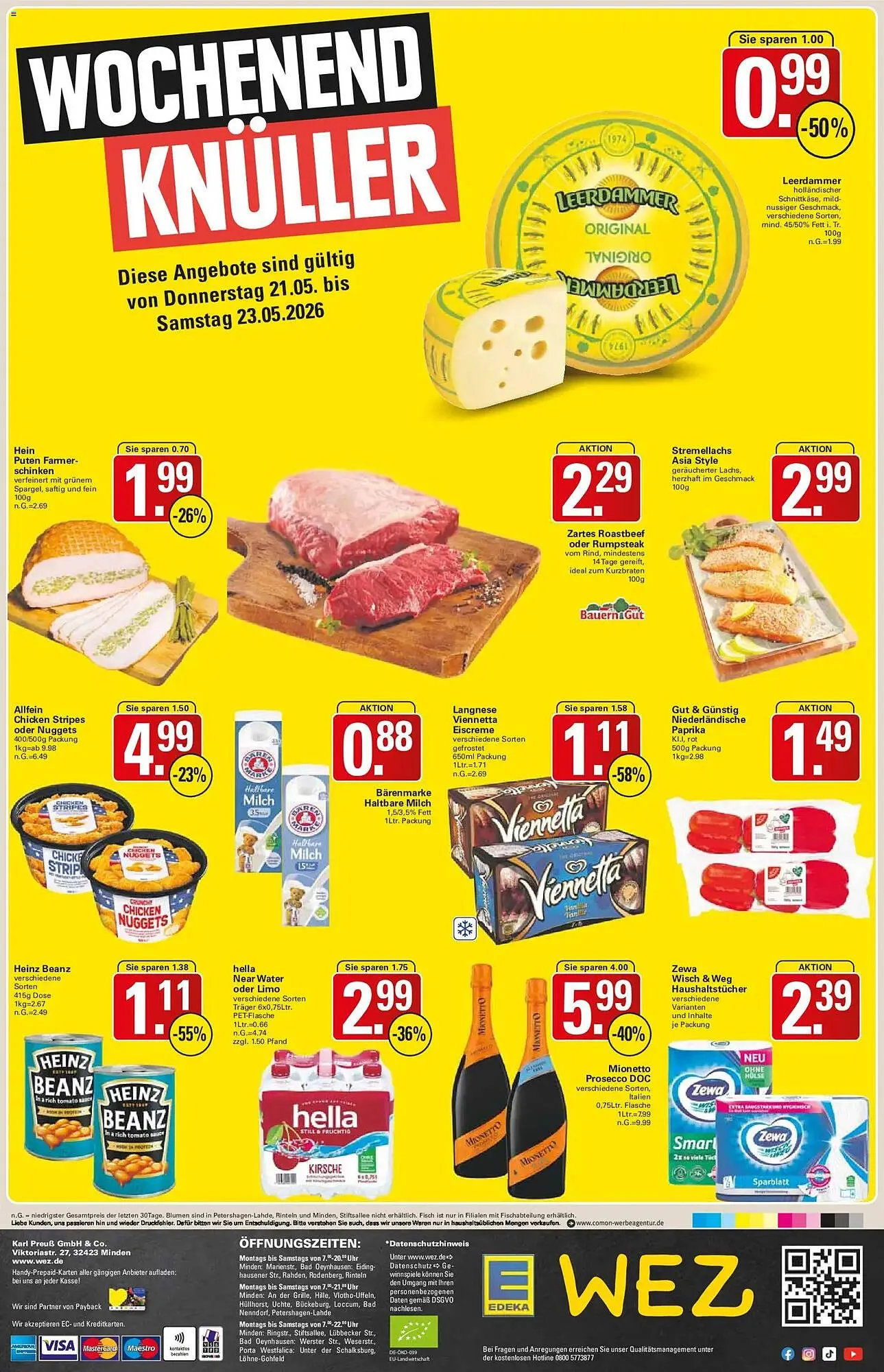 WEZ Prospekt von 18. Mai bis 23. Mai 2026 - Prospekt seite 18