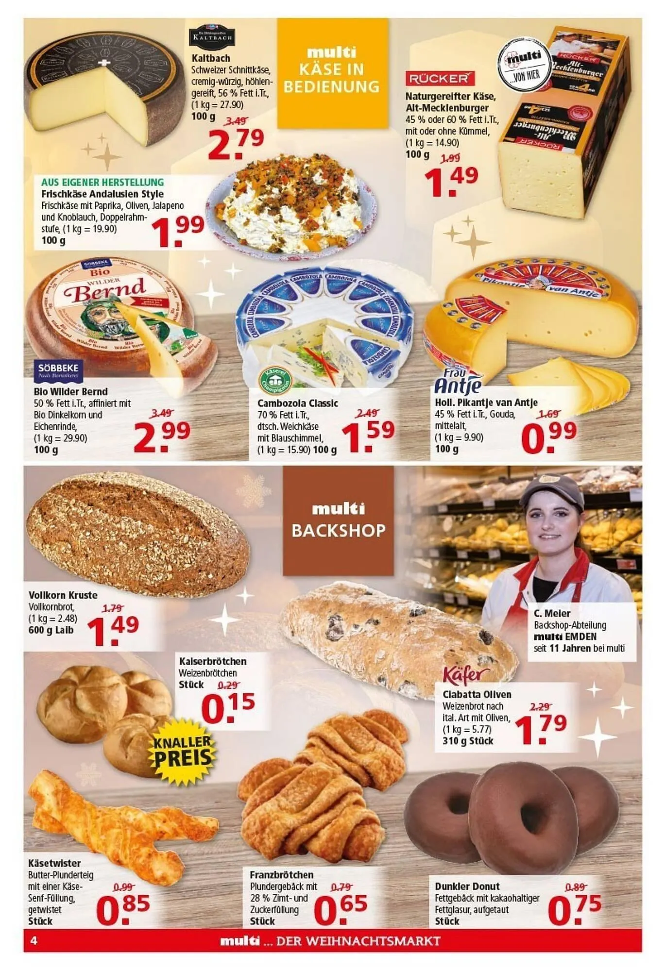 Multi Markt Prospekt von 24. November bis 29. November 2025 - Prospekt seite 4