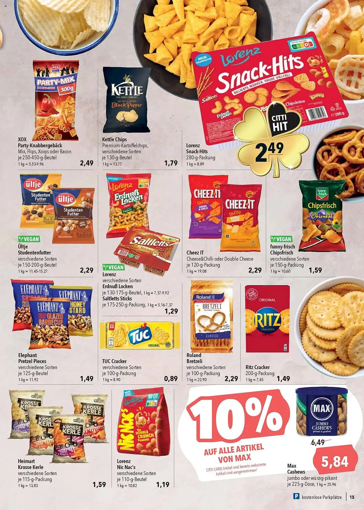 CITTI Markt Prospekt von 27. Dezember bis 31. Dezember 2025 - Prospekt seite 15