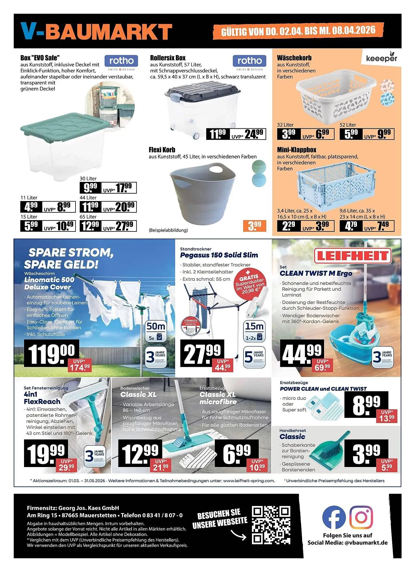 V Baumarkt Prospekt von 2. April bis 9. April 2026 - Prospekt seite 14