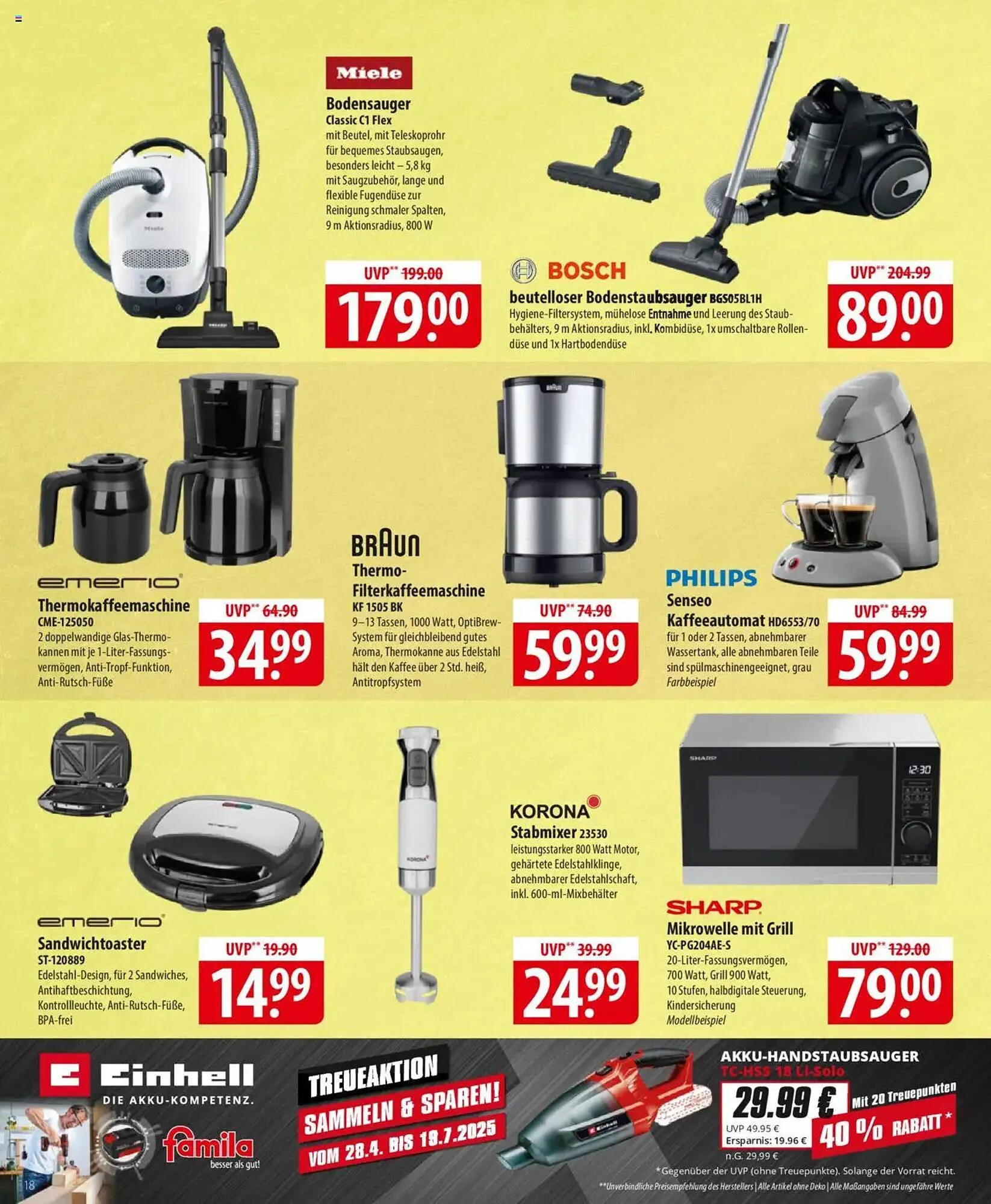 Famila Nord Ost Prospekt von 12. Mai bis 17. Mai 2025 - Prospekt seite 18