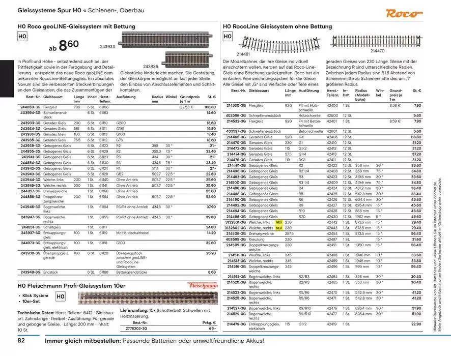 Modellbahn Katalog von 29. Oktober bis 31. Dezember 2025 - Prospekt seite 84