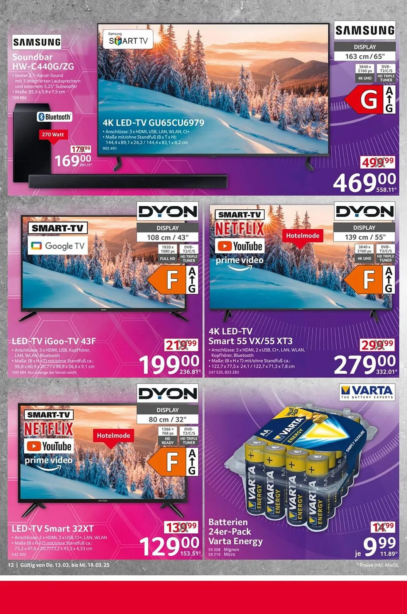 Selgros Prospekt von 13. März bis 19. März 2025 - Prospekt seite 12