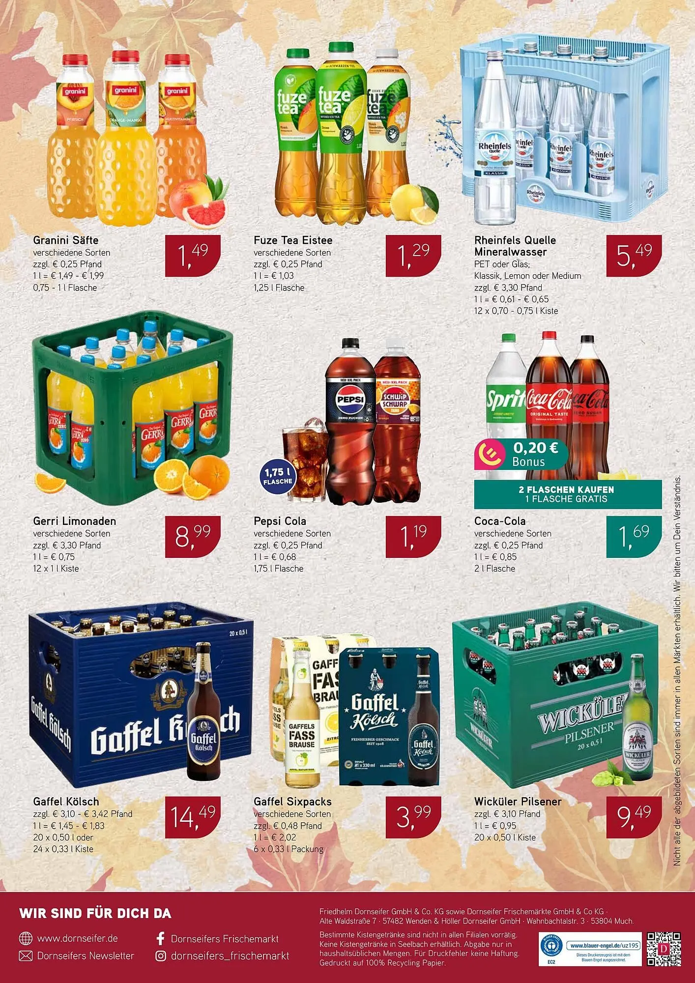 Dornseifer Prospekt von 3. November bis 8. November 2025 - Prospekt seite 16