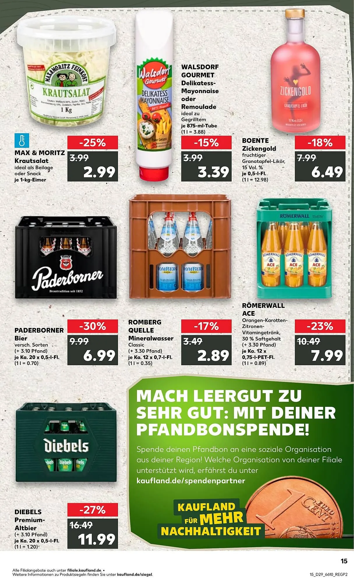 Kaufland Prospekt von 17. Juli bis 23. Juli 2025 - Prospekt seite 15