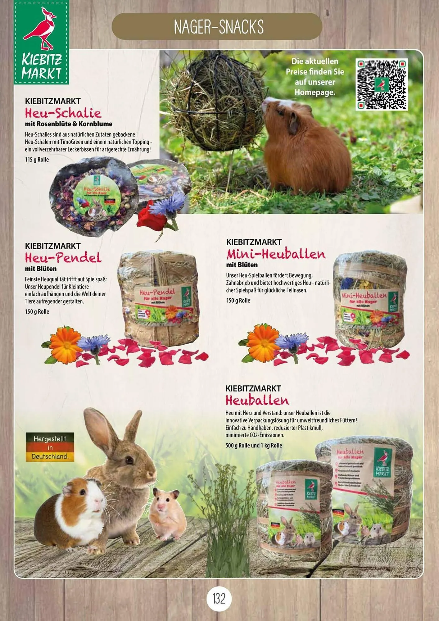 Kiebitzmarkt Prospekt von 16. April bis 31. August 2025 - Prospekt seite 132