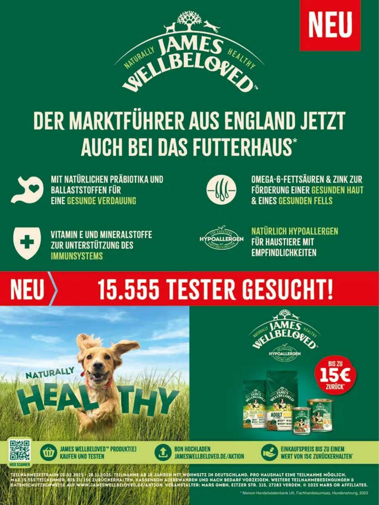 Futterhaus Aktueller Prospekt von 1. Mai bis 31. Mai 2025 - Prospekt seite 39