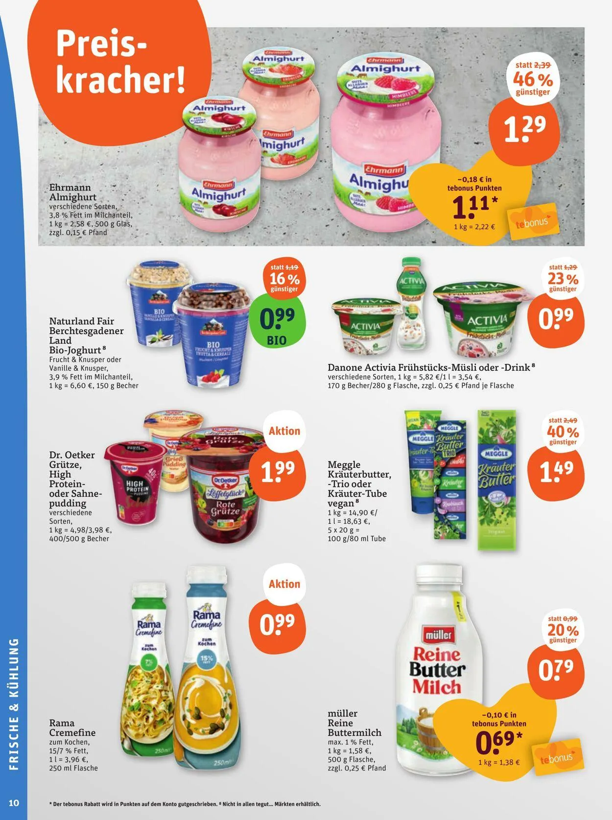 Tegut Aktueller Prospekt von 21. Juli bis 27. Juli 2025 - Prospekt seite 12