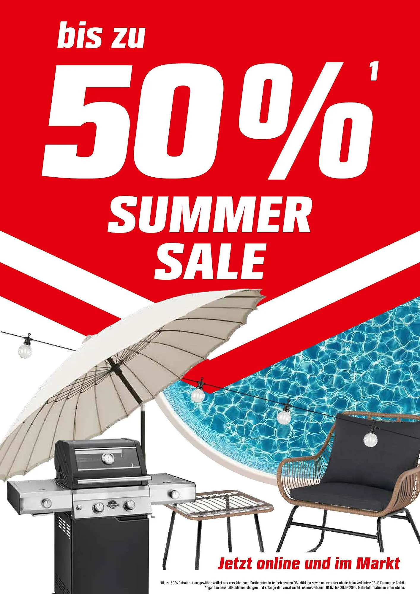 OBI Prospekt von 15. Juli bis 31. Juli 2025 - Prospekt seite 20
