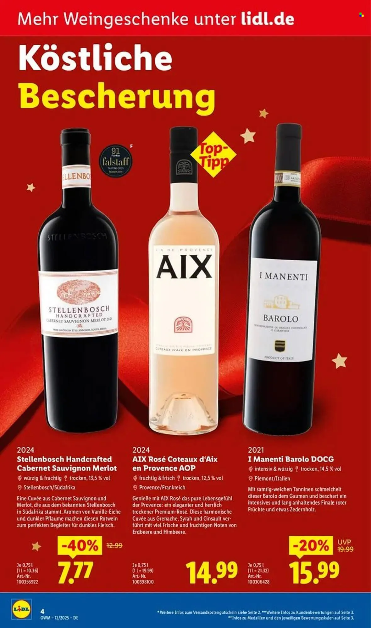 Lidl Prospekt von 1. Dezember bis 31. Dezember 2025 - Prospekt seite 4