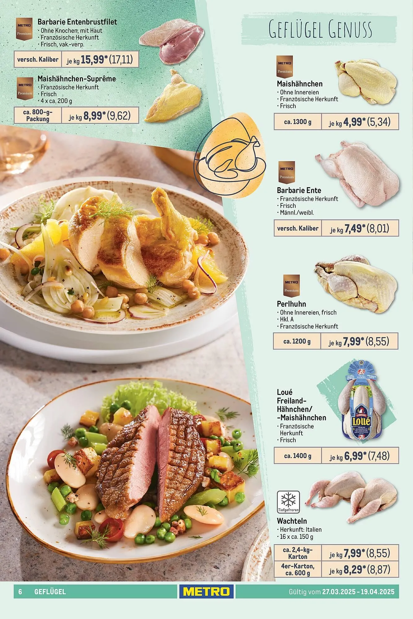 METRO Prospekt von 27. März bis 29. April 2025 - Prospekt seite 6