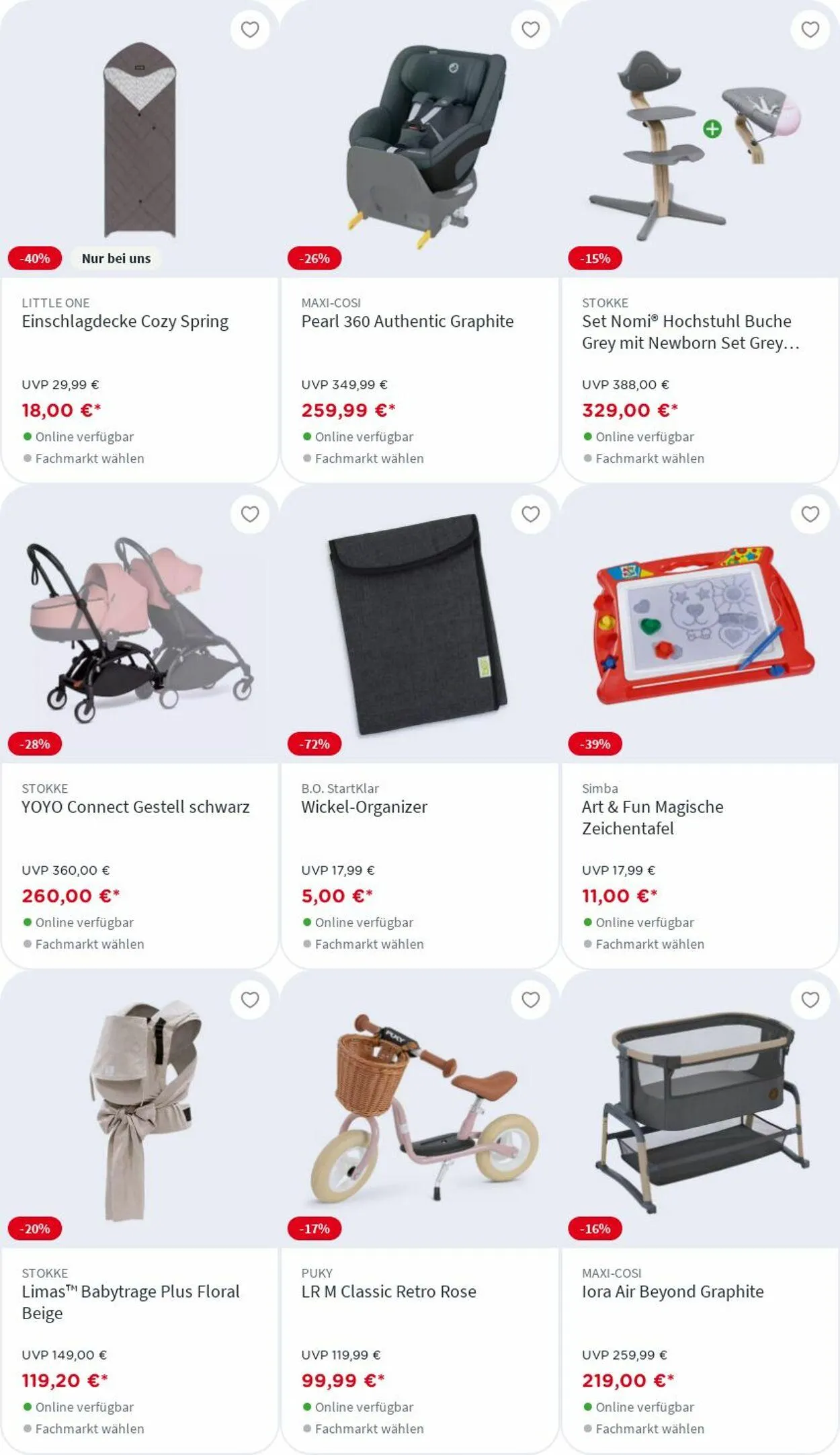 BabyOne Aktueller Prospekt von 10. März bis 16. März 2025 - Prospekt seite 25
