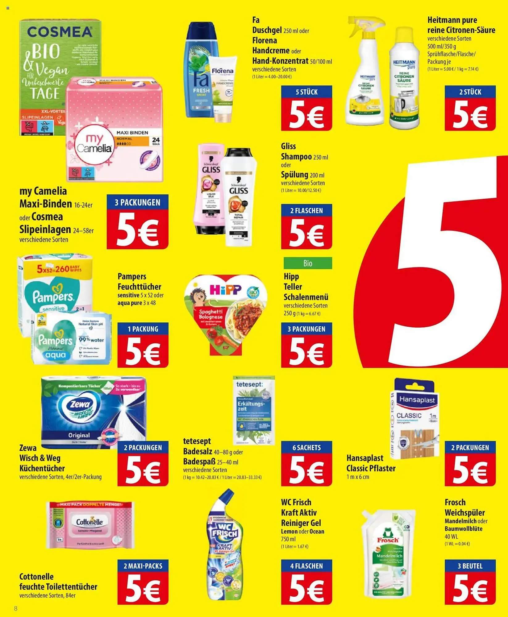 Famila Nord Ost Prospekt von 23. Februar bis 28. Februar 2026 - Prospekt seite 8