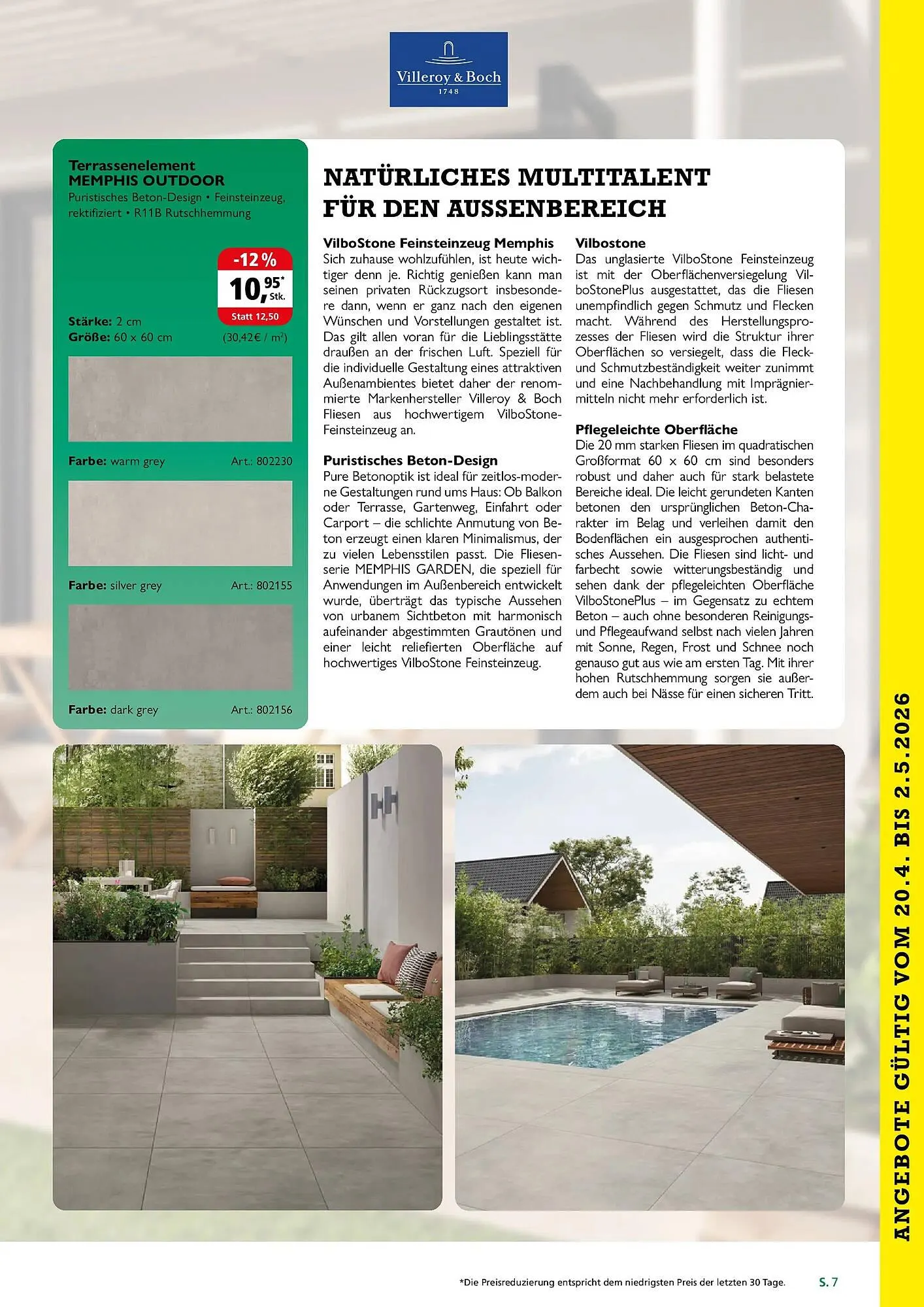 Holz Possling Prospekt von 19. April bis 2. Mai 2026 - Prospekt seite 7