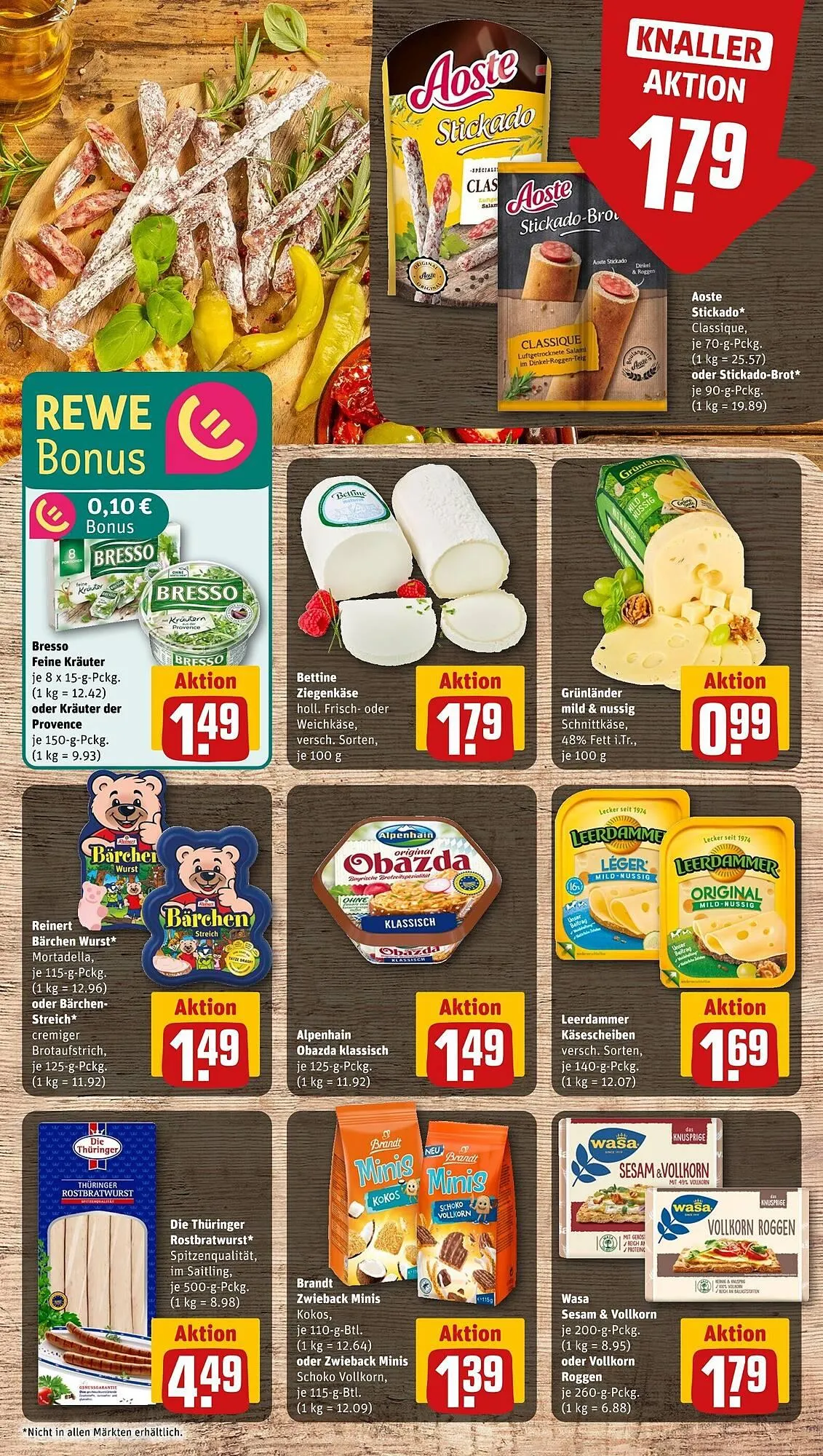 REWE Prospekt von 28. April bis 3. Mai 2025 - Prospekt seite 9