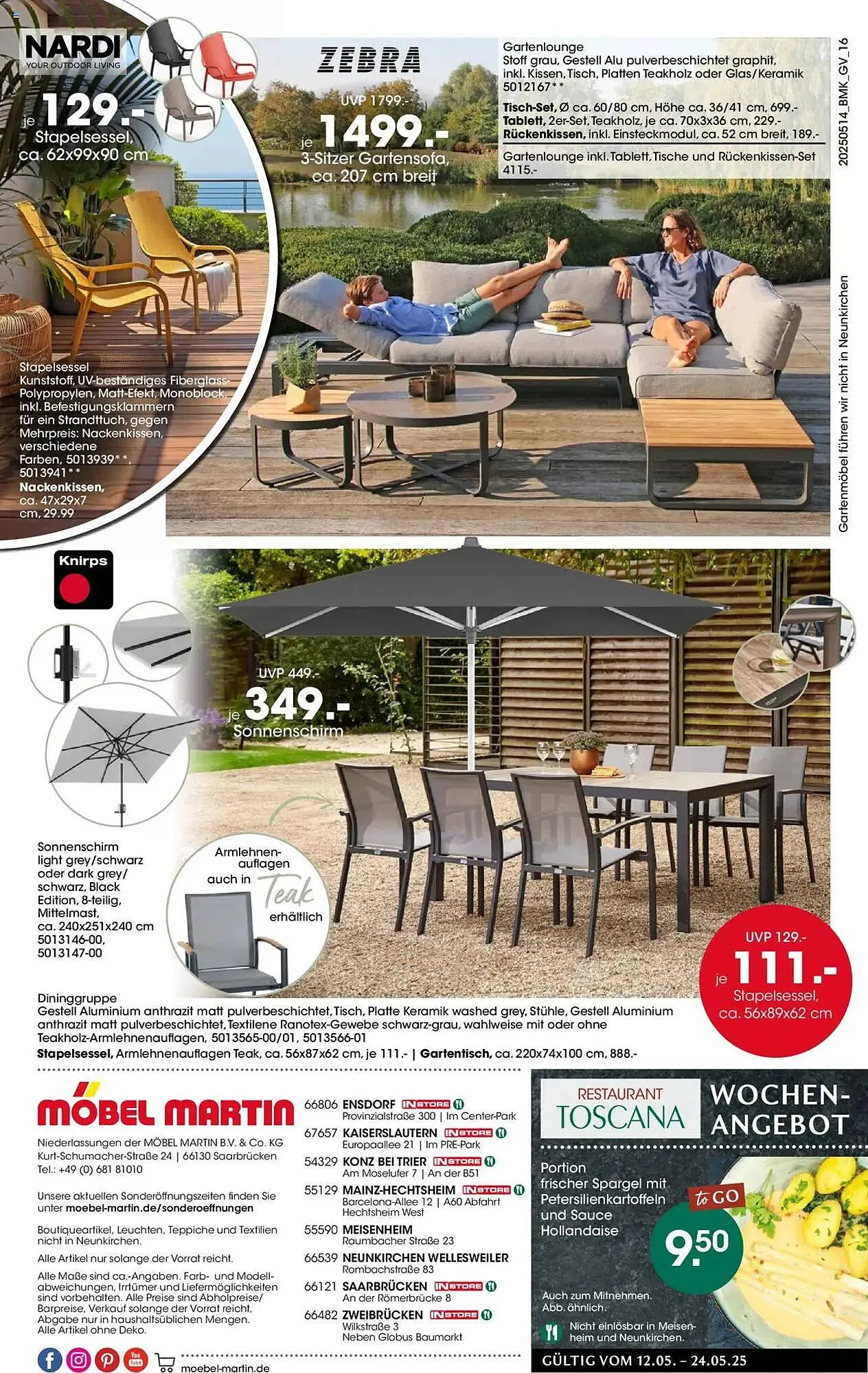 Möbel Martin Prospekt von 14. Mai bis 27. Mai 2025 - Prospekt seite 16