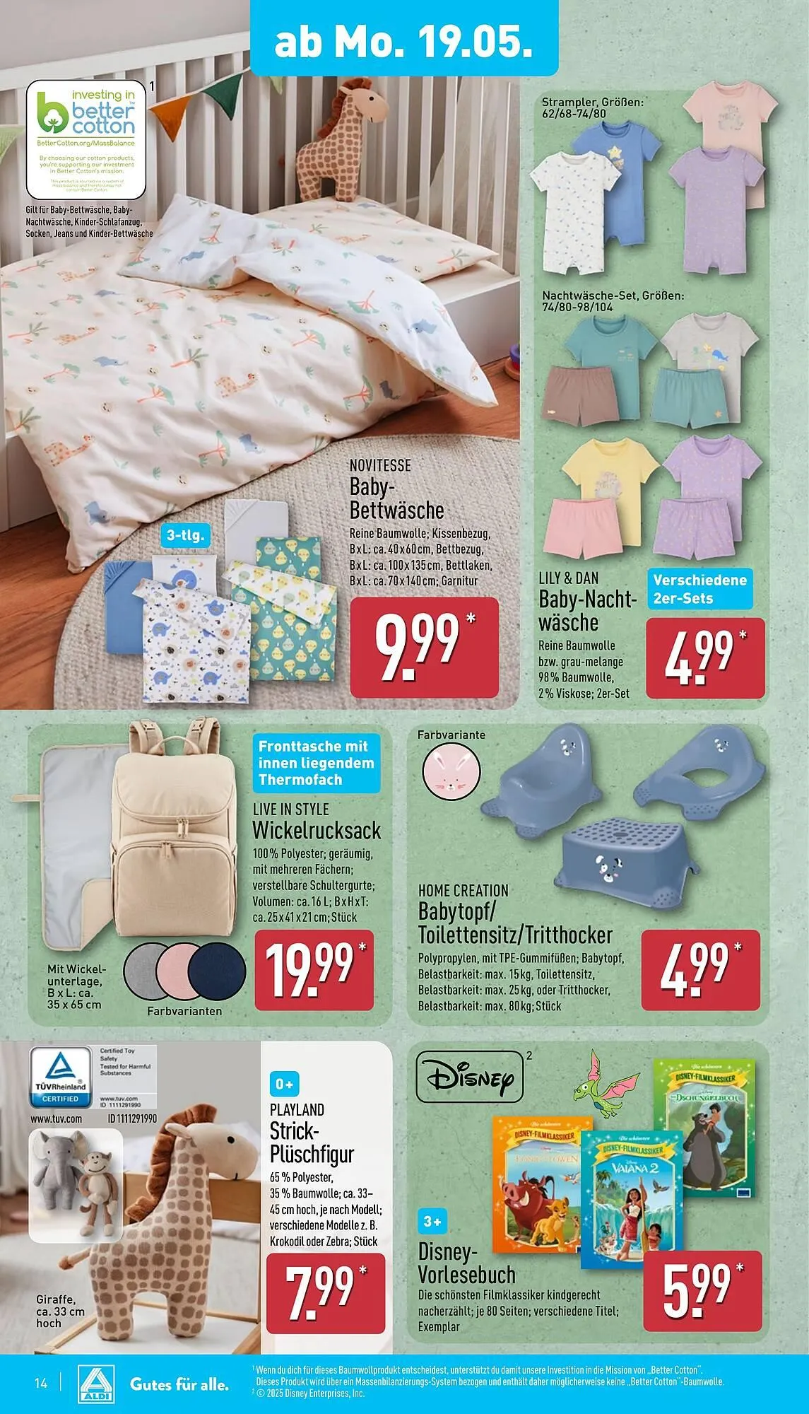 Aldi Nord Prospekt von 19. Mai bis 25. Mai 2025 - Prospekt seite 18