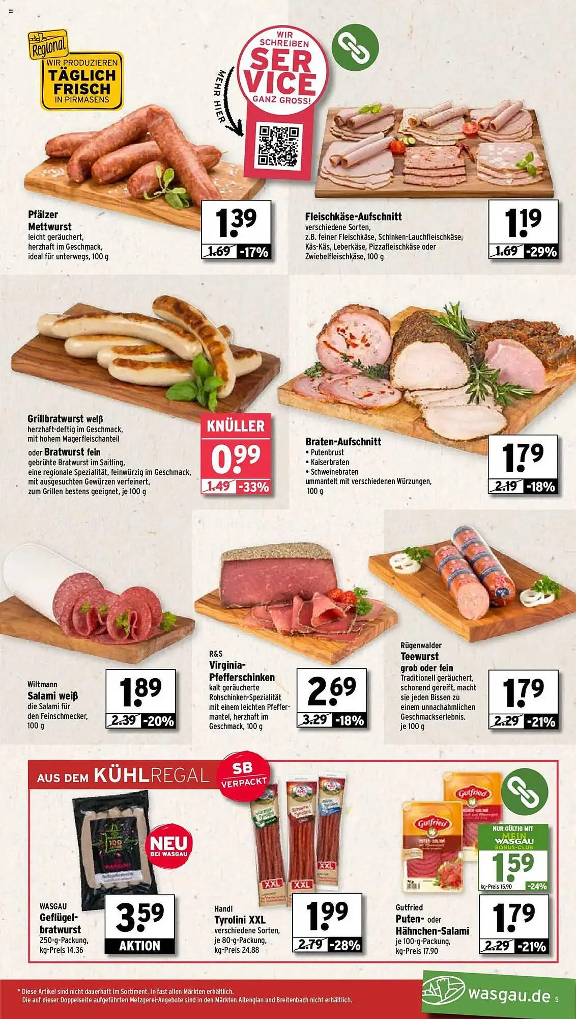 Wasgau Prospekt von 5. Mai bis 10. Mai 2025 - Prospekt seite 5