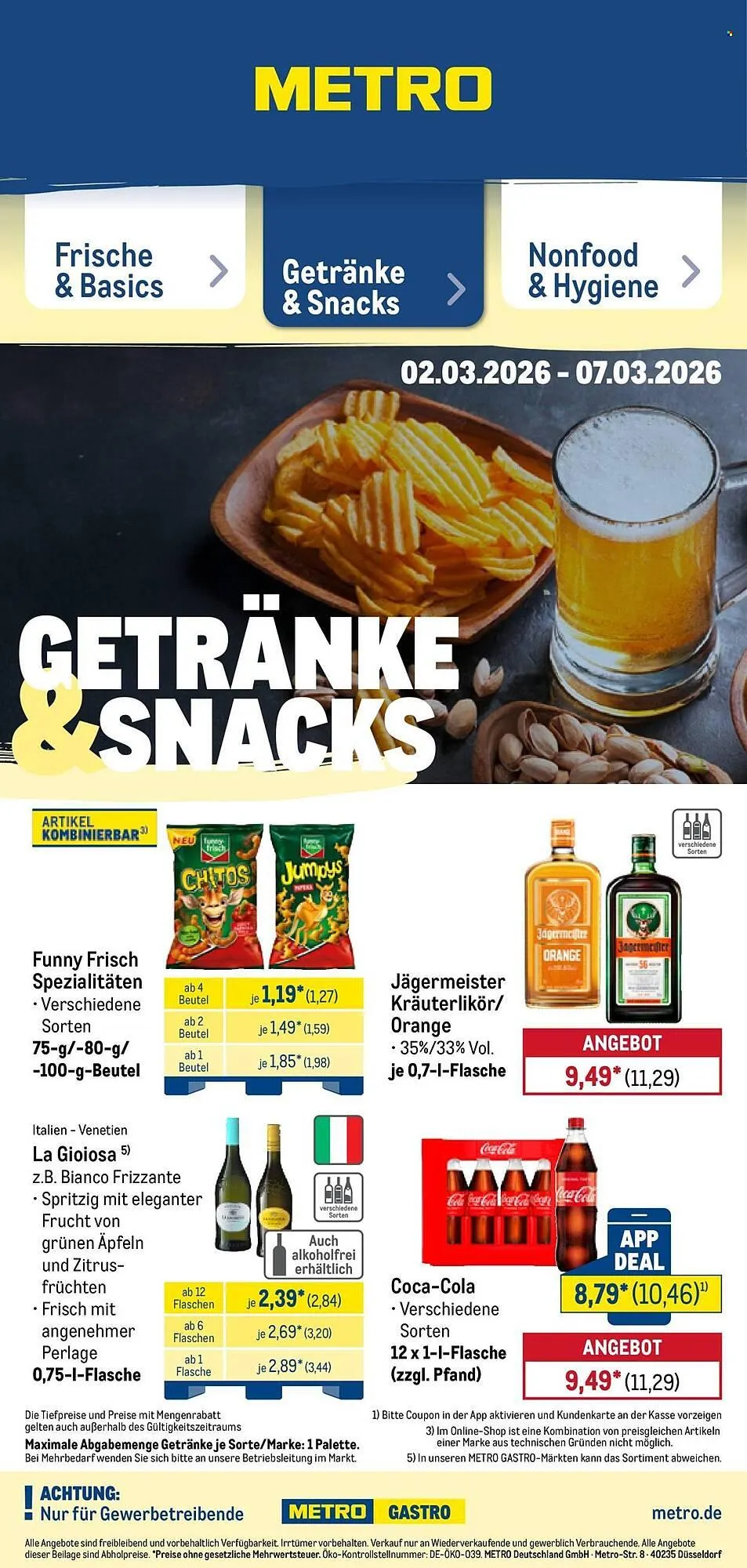 METRO Prospekt von 2. März bis 7. März 2026 - Prospekt seite 24