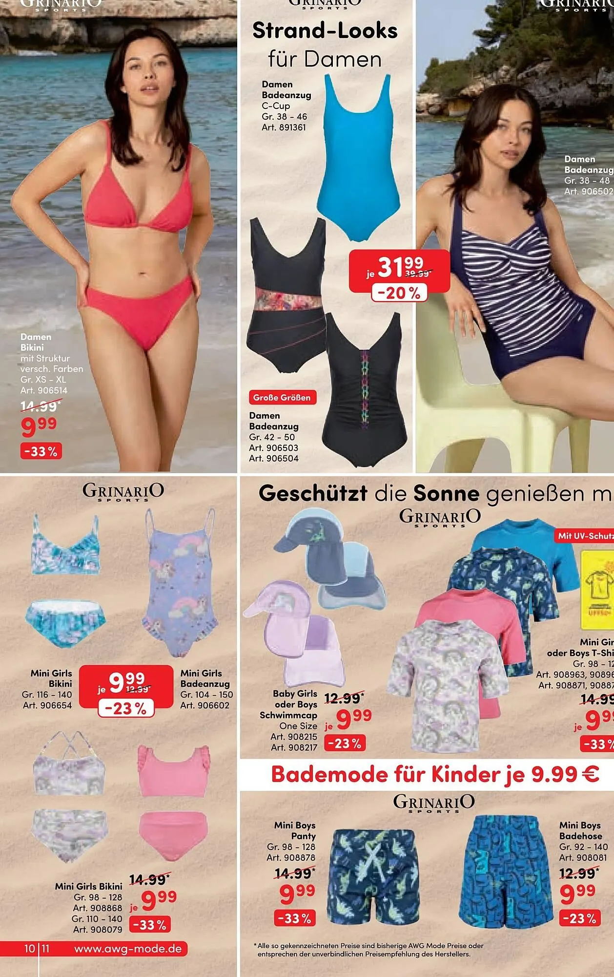 AWG Mode Prospekt von 28. Juni bis 13. Juli 2025 - Prospekt seite 10