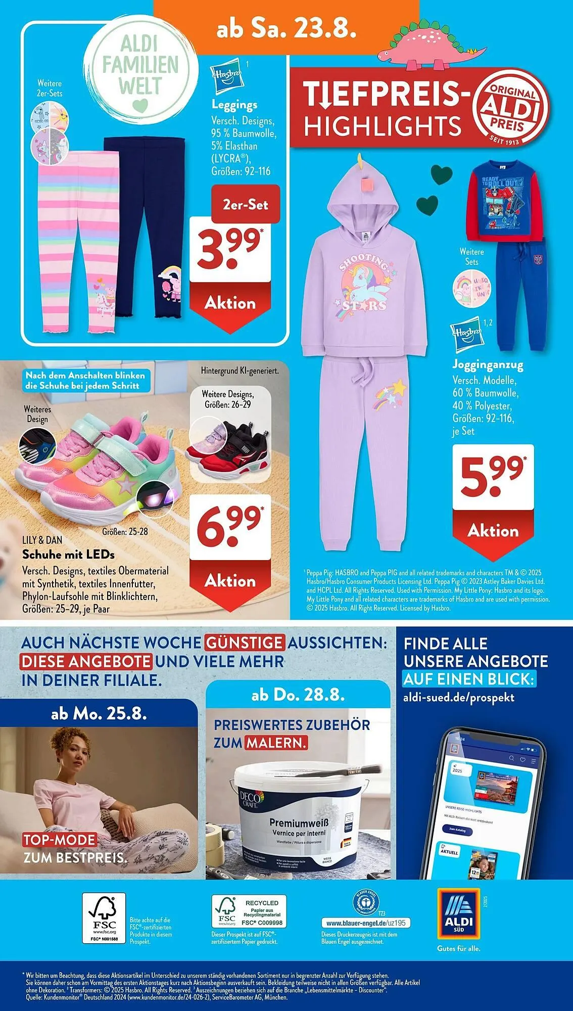 Aldi Süd Prospekt von 18. August bis 24. August 2025 - Prospekt seite 20