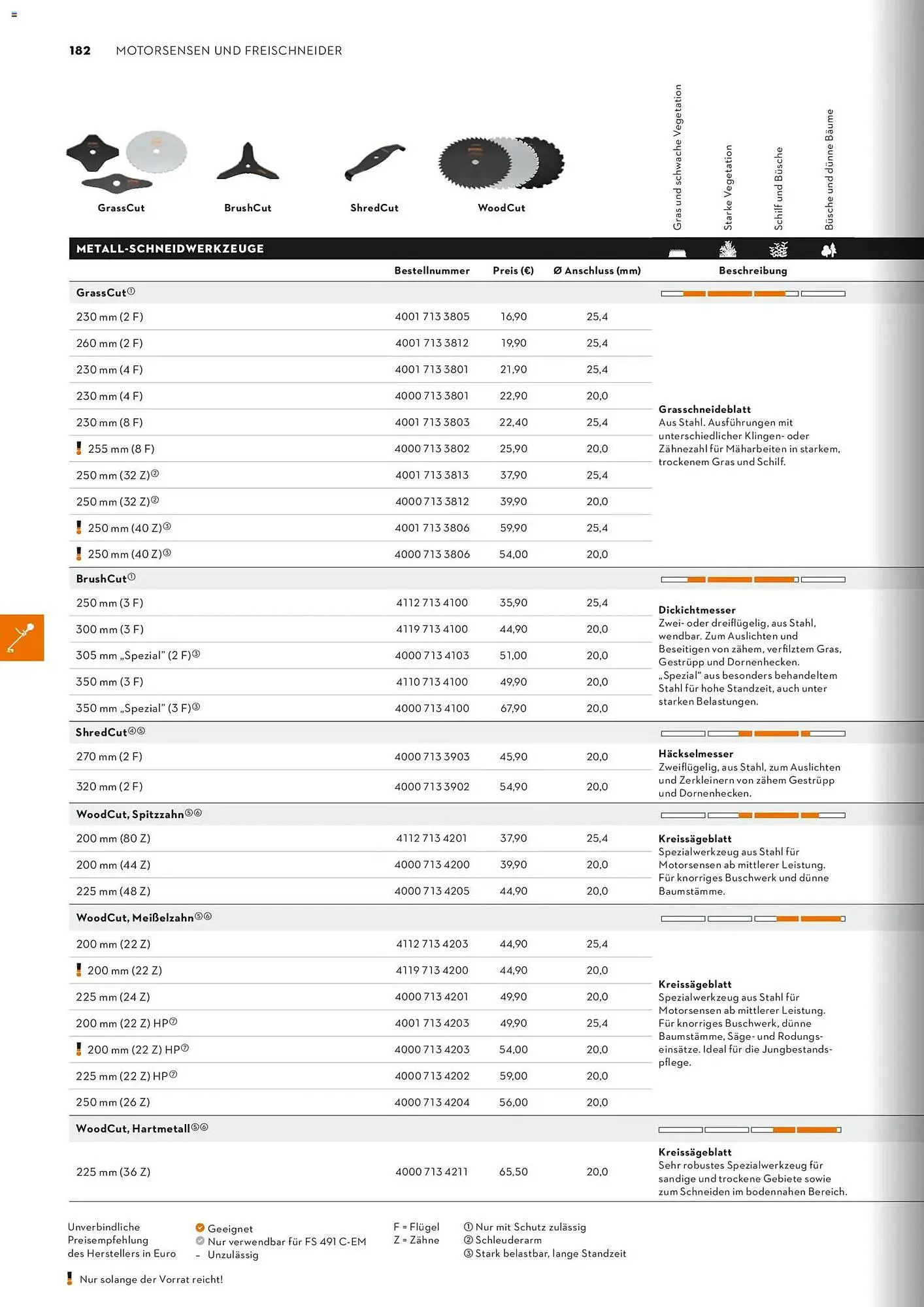 STIHL Prospekt von 1. Januar bis 31. Dezember 2026 - Prospekt seite 182