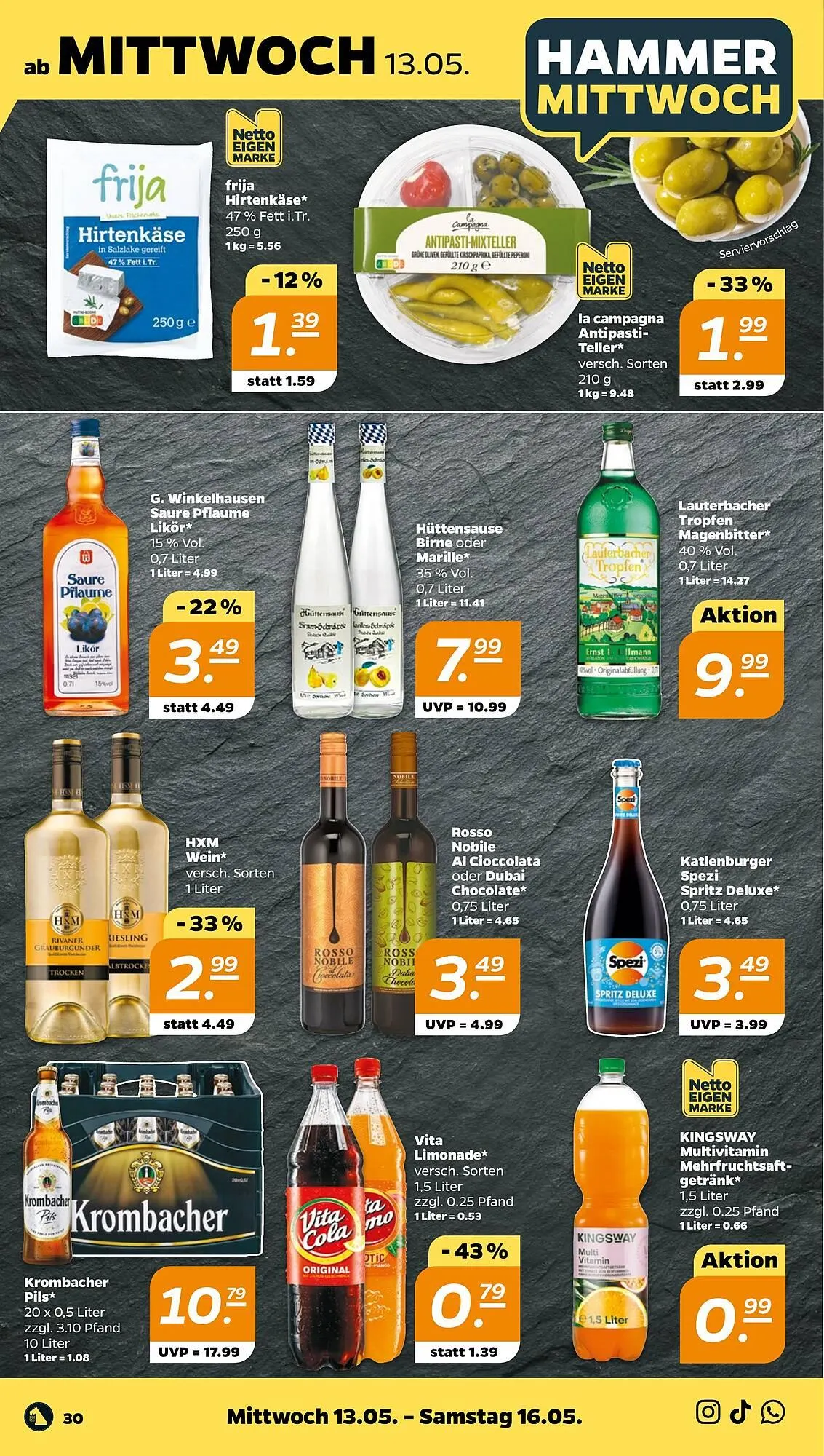 NETTO Prospekt von 11. Mai bis 16. Mai 2026 - Prospekt seite 30