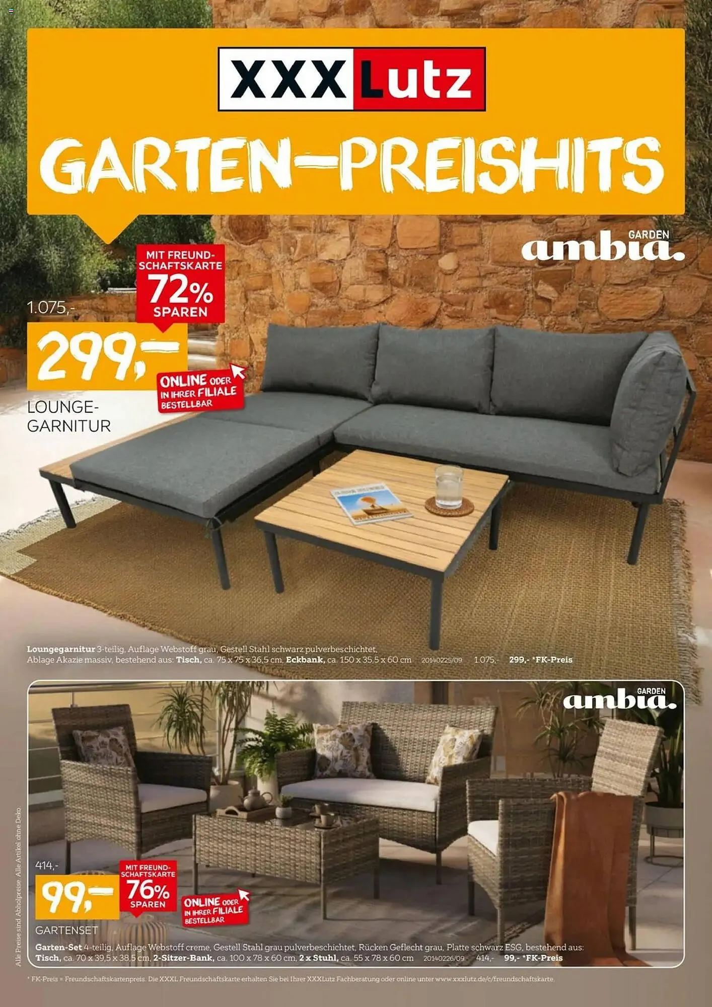 XXXLutz Prospekt von 4. April bis 18. April 2026 - Prospekt seite 1