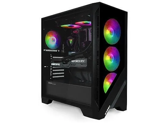 GREED MK2 Pro AMD - High End 4K Gaming PC, Gaming PC mit AMD Ryzen 7 5700X Prozessor, 32 GB RAM, 1 TB SSD, NVIDIA GeForce RTX™ 5070, Windows 11 Pro