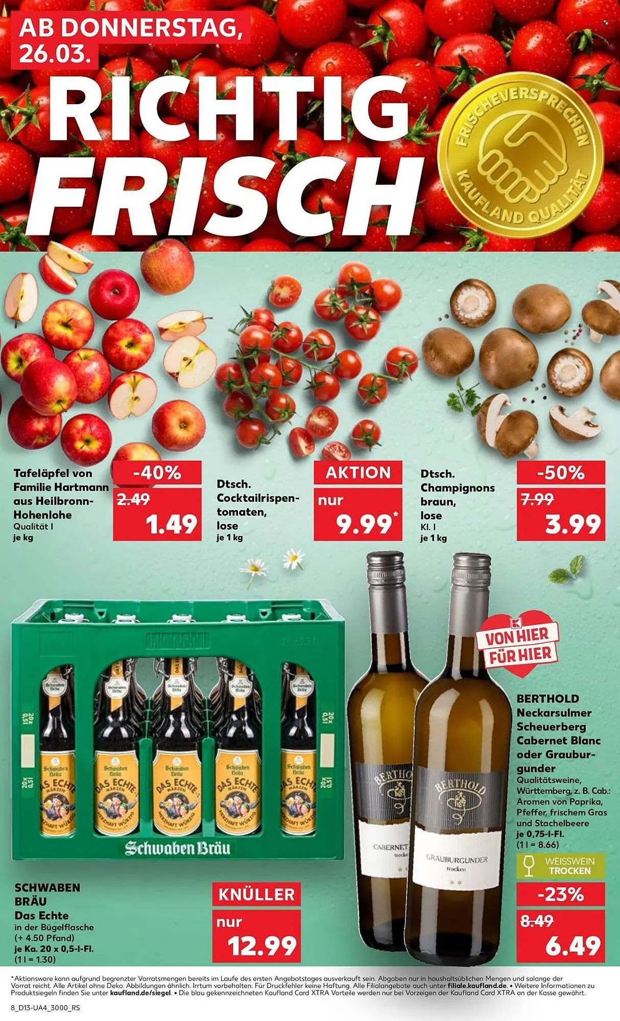 Kaufland Prospekt von 26. März bis 1. April 2026 - Prospekt seite 8