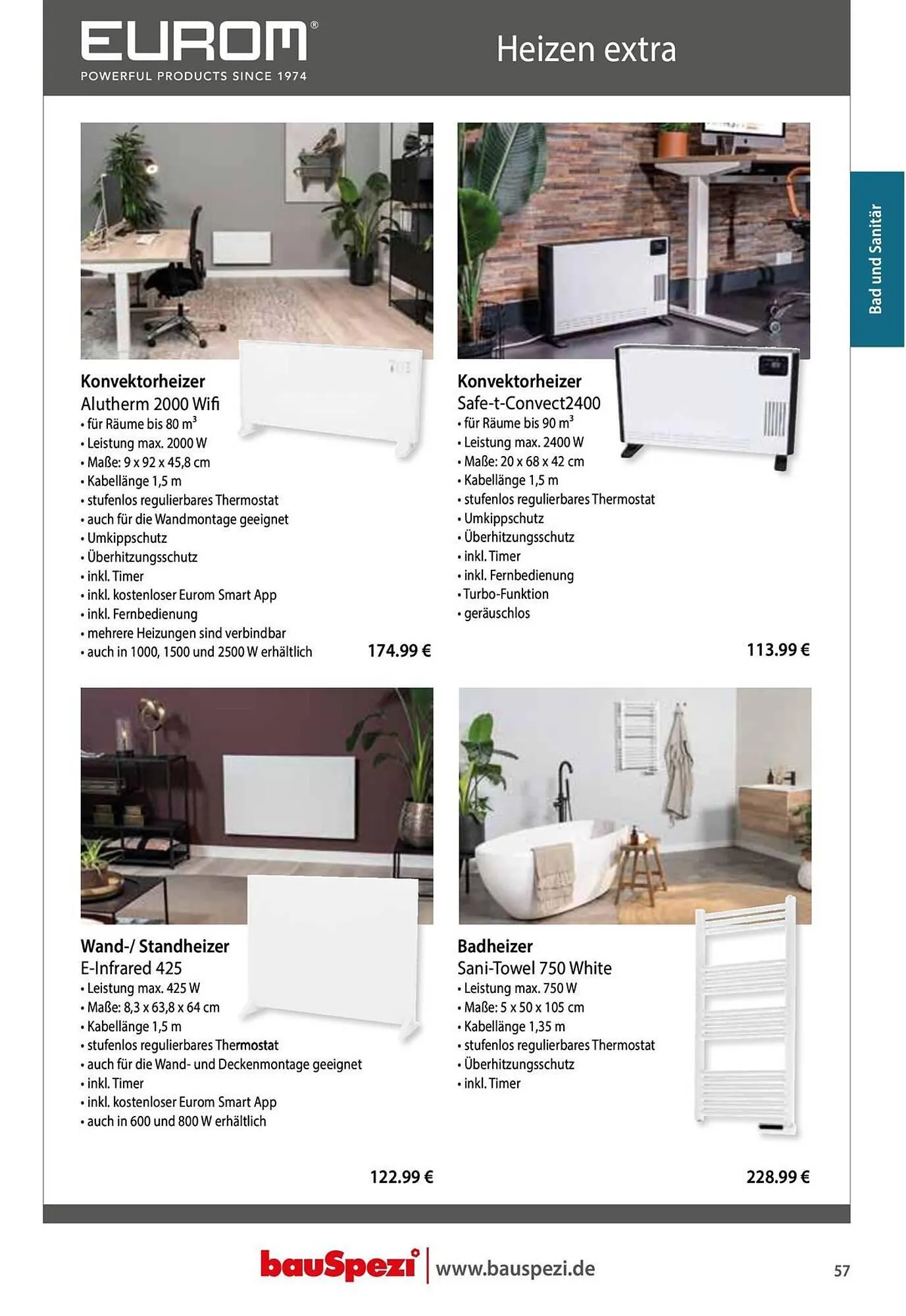 BauSpezi Prospekt von 15. April bis 31. Dezember 2026 - Prospekt seite 59