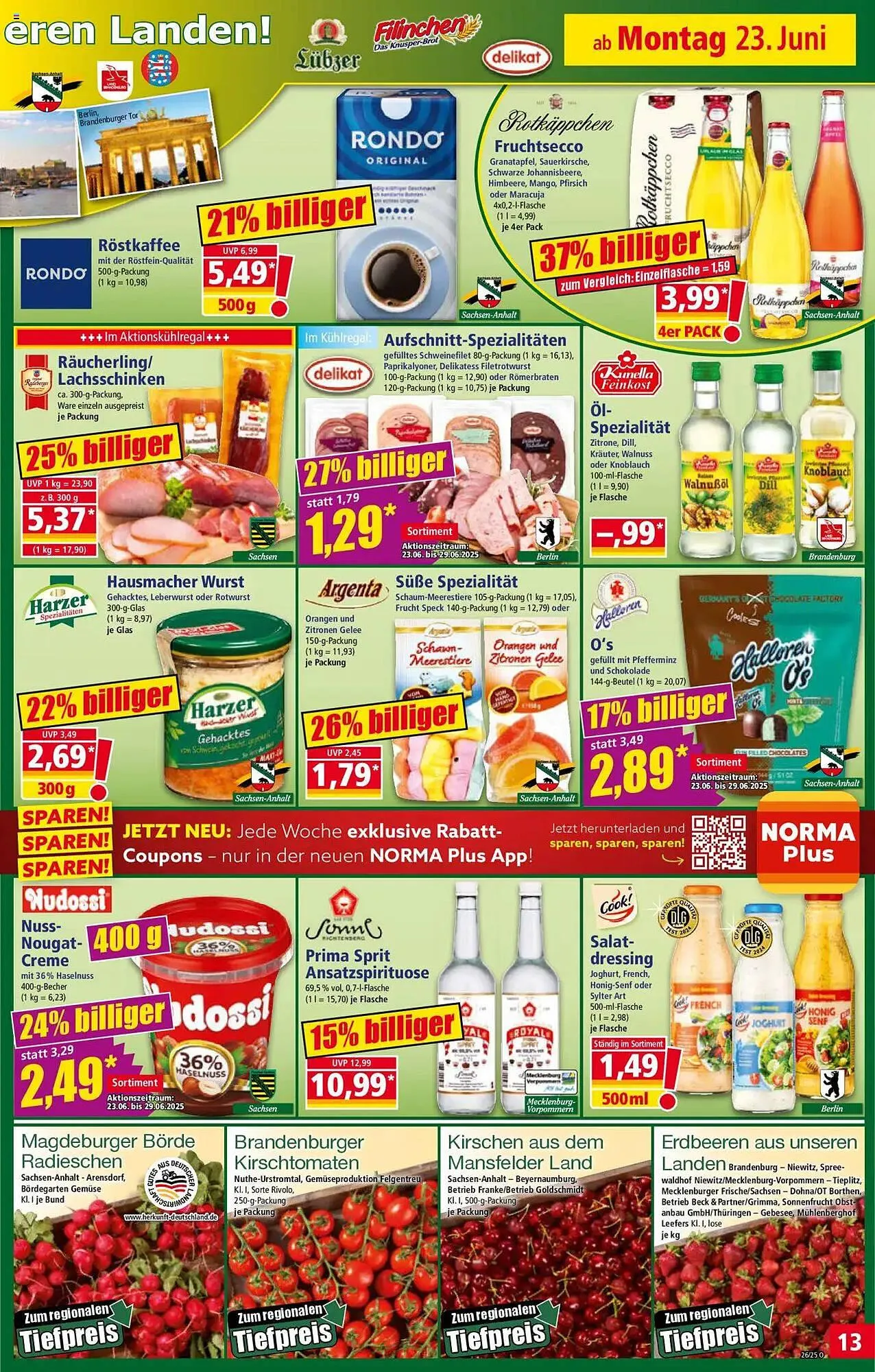 Norma Prospekt von 23. Juni bis 28. Juni 2025 - Prospekt seite 14