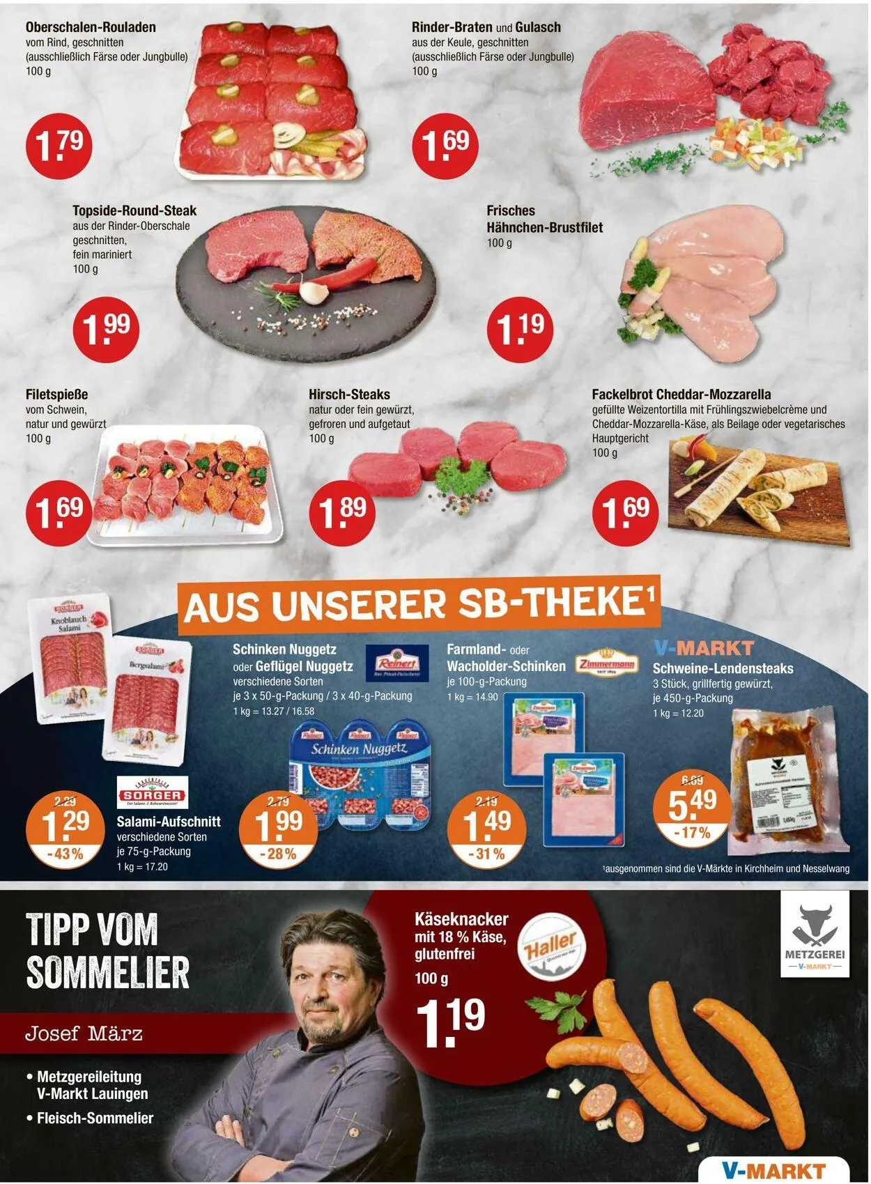 V-Markt Aktueller Prospekt von 31. Juli bis 6. August 2025 - Prospekt seite 3