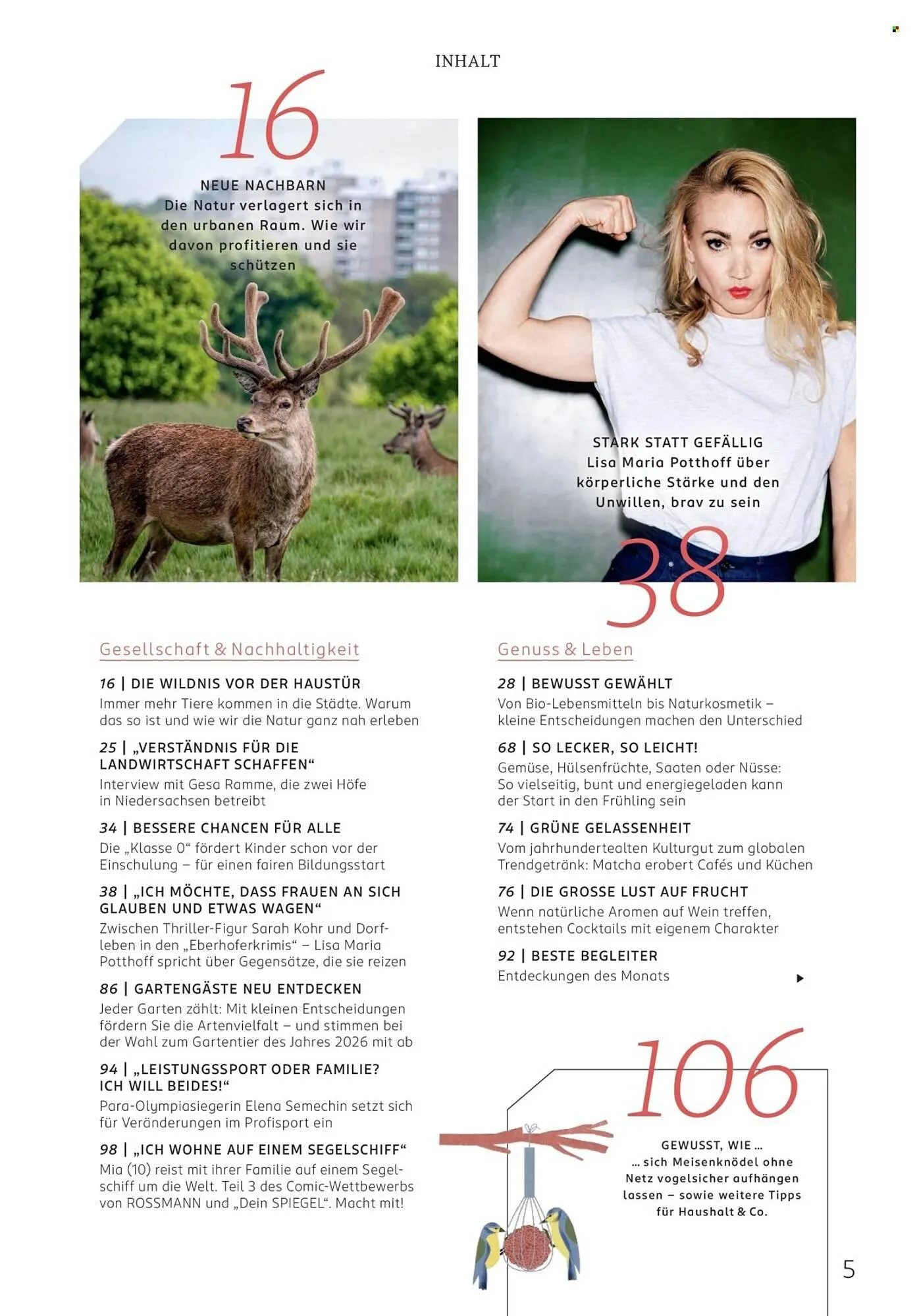 Rossmann Magazin von 1. März bis 31. März 2026 - Prospekt seite 5