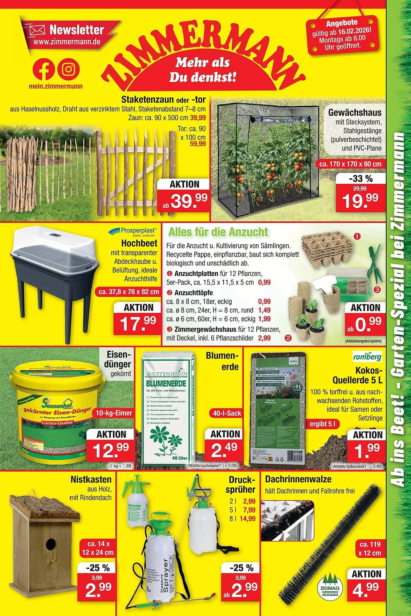 Zimmermann Prospekt von 16. Februar bis 21. Februar 2026 - Prospekt seite 11