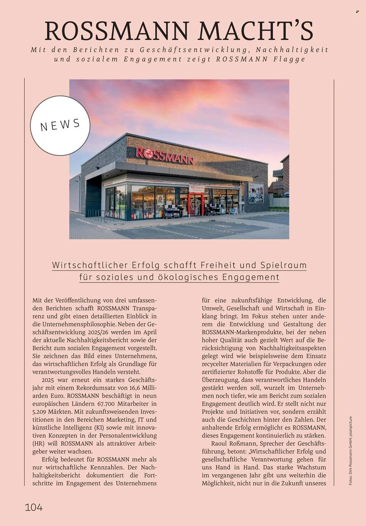 Rossmann Magazin von 1. April bis 30. April 2026 - Prospekt seite 104