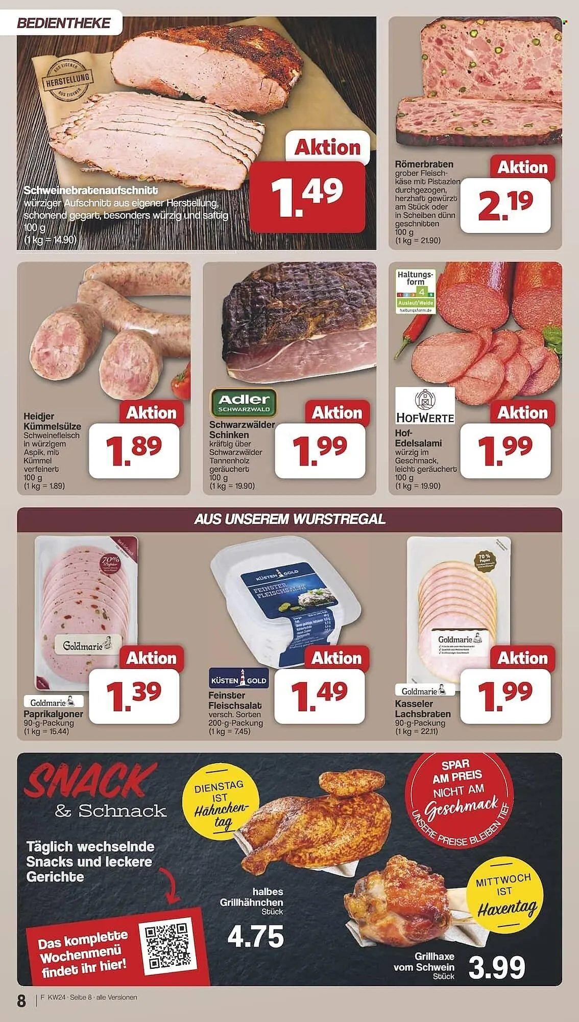 Famila Nord Ost Prospekt von 10. Juni bis 14. Juni 2025 - Prospekt seite 8