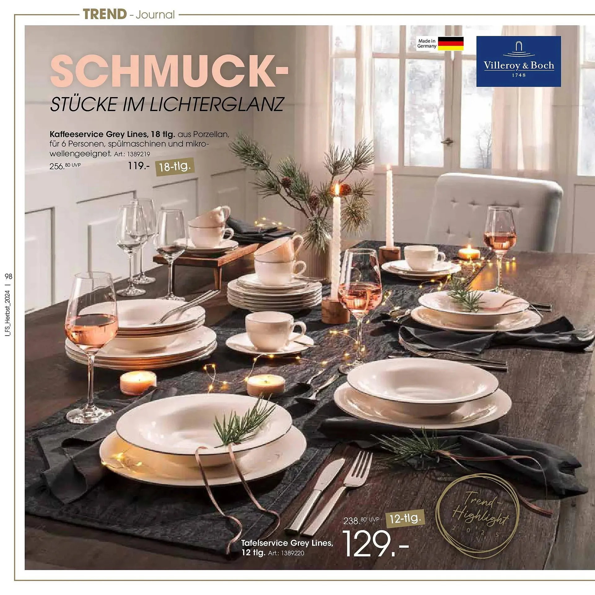 Zurbrüggen Prospekt von 19. Oktober bis 31. Januar 2026 - Prospekt seite 98