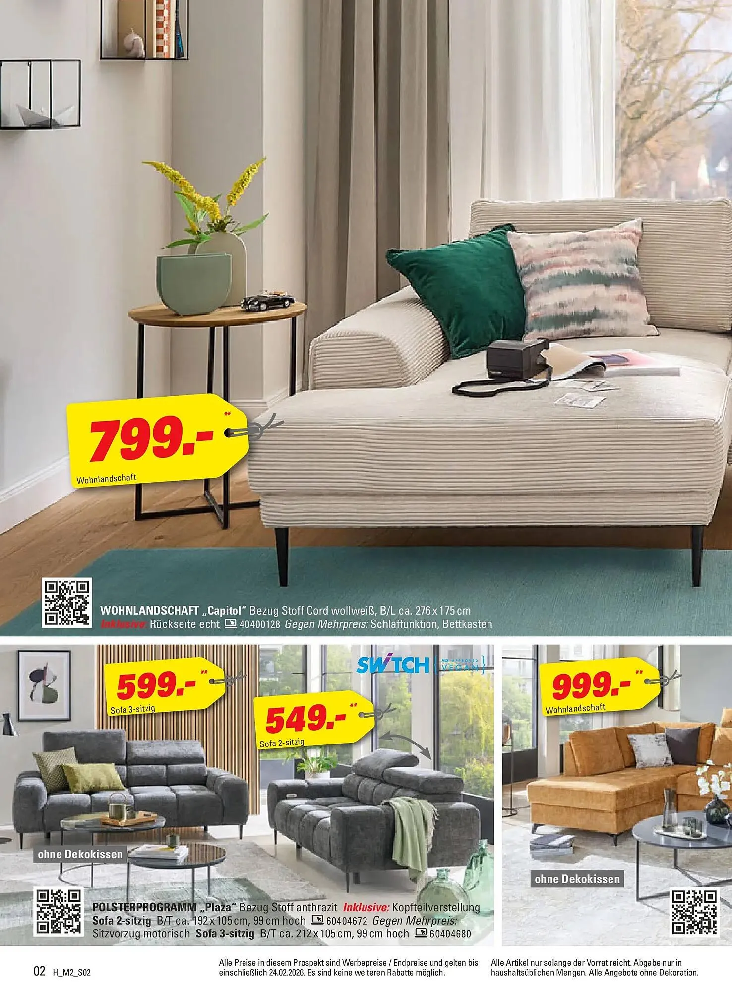 Höffner Prospekt von 10. Februar bis 24. Februar 2026 - Prospekt seite 2