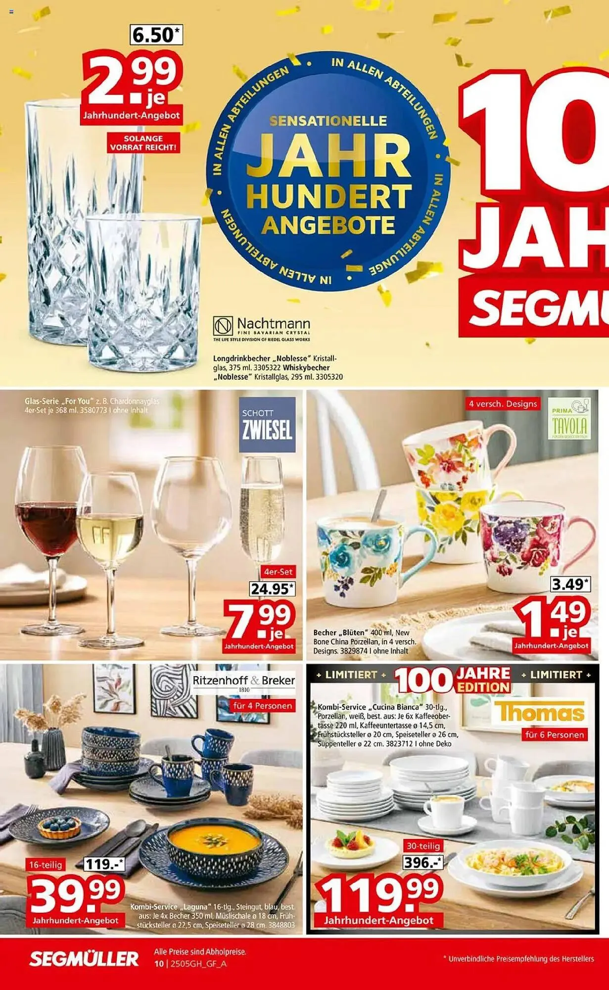 Segmüller Prospekt von 19. April bis 26. April 2025 - Prospekt seite 16