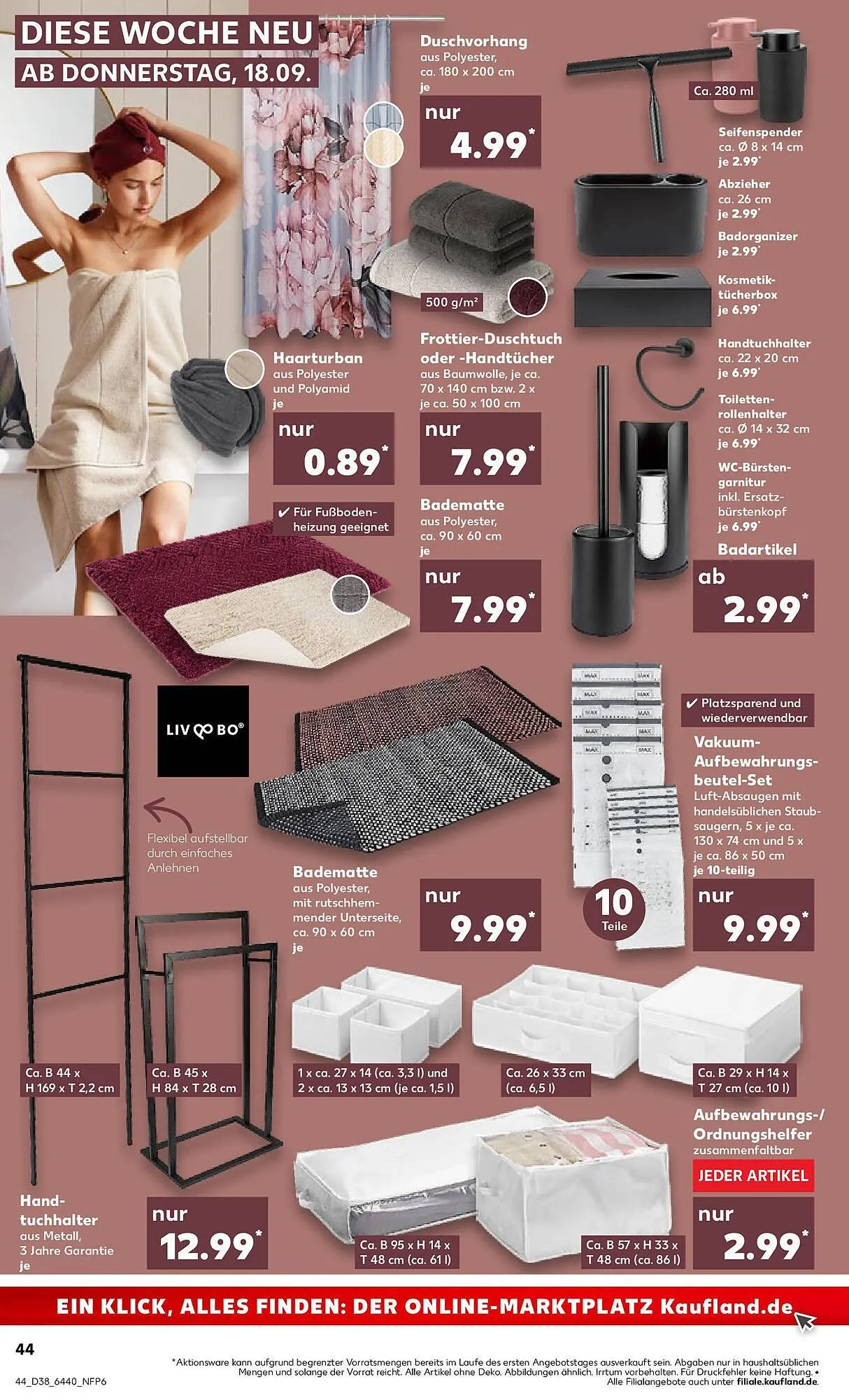 Kaufland Prospekt von 21. September bis 24. September 2025 - Prospekt seite 44